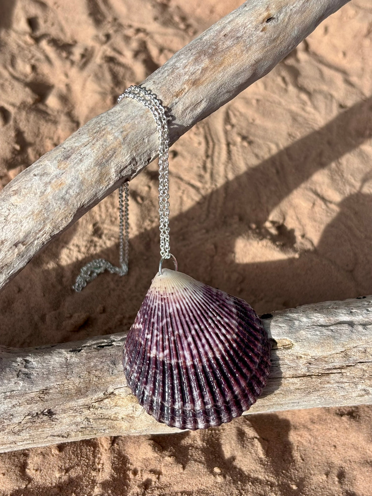 Sterling Silver Shell Necklace