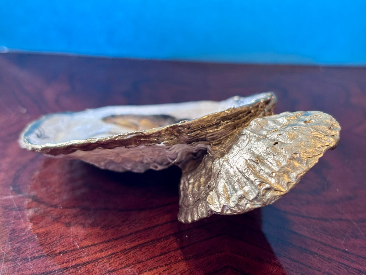 Decoupaged Shell - Seagull