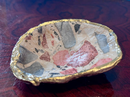Decoupaged Shell - Stone