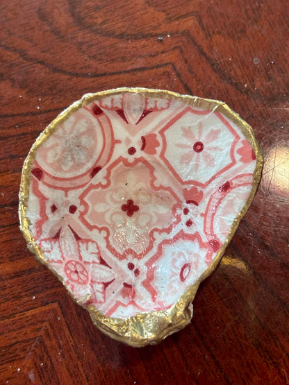 Decoupaged Shell - Mosaic