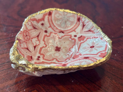 Decoupaged Shell - Mosaic