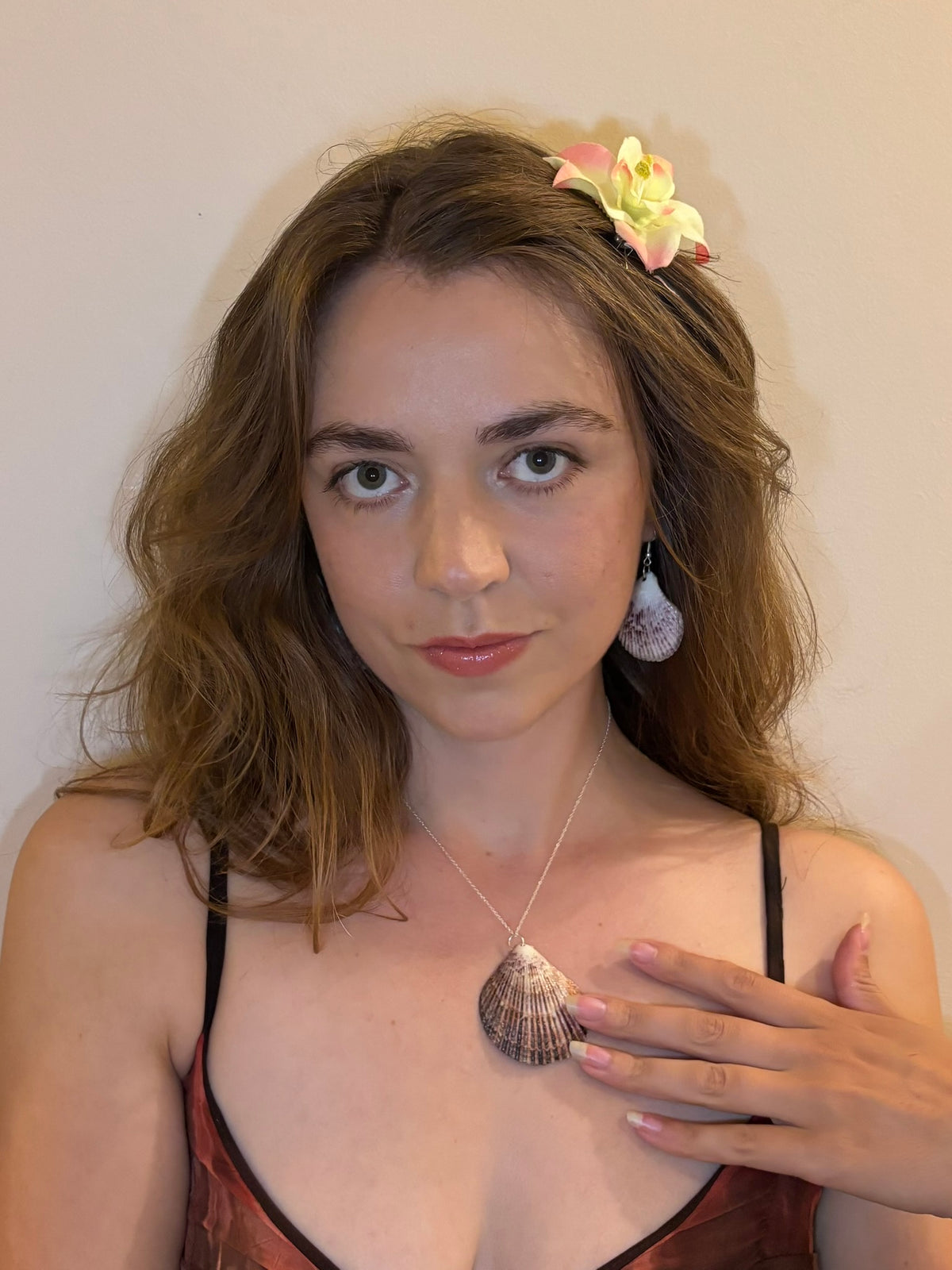 Sterling Silver Shell Necklace