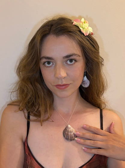 Sterling Silver Shell Necklace