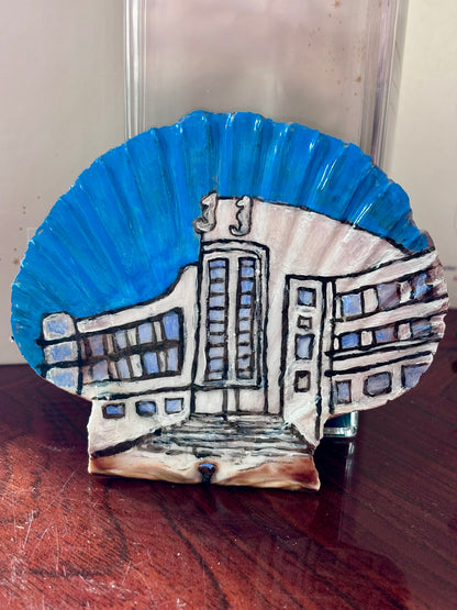 Hand-Painted Shell - The Midland Hotel