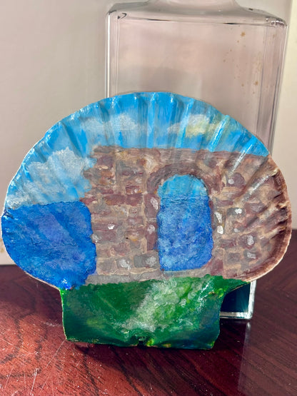 Hand-Painted Shell - St Patrick's Chapel
