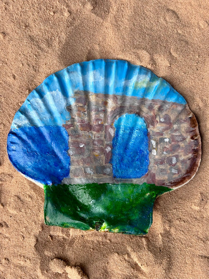 Hand-Painted Shell - St Patrick's Chapel